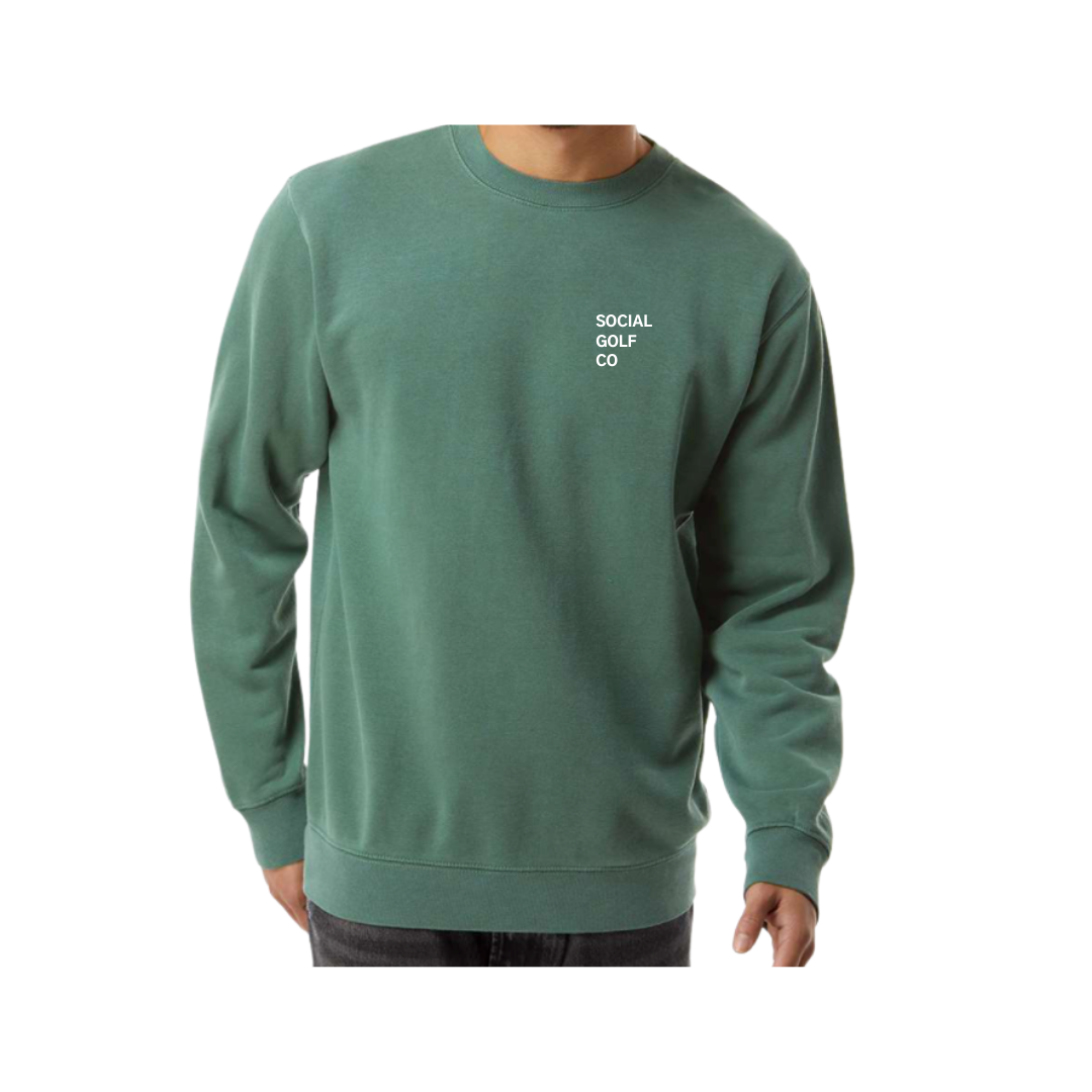 Social Golf Co Crew Neck Sweaters