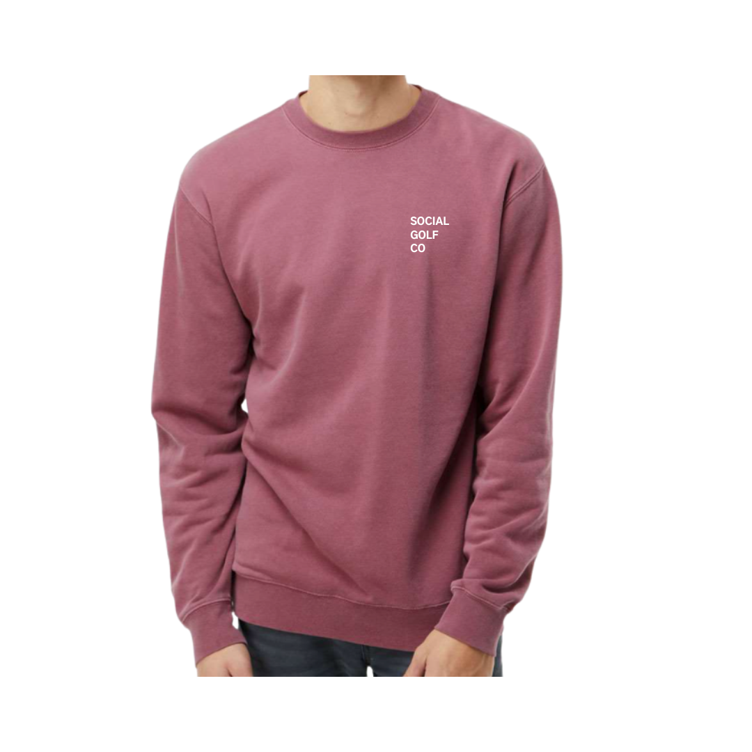 Social Golf Co Crew Neck Sweaters
