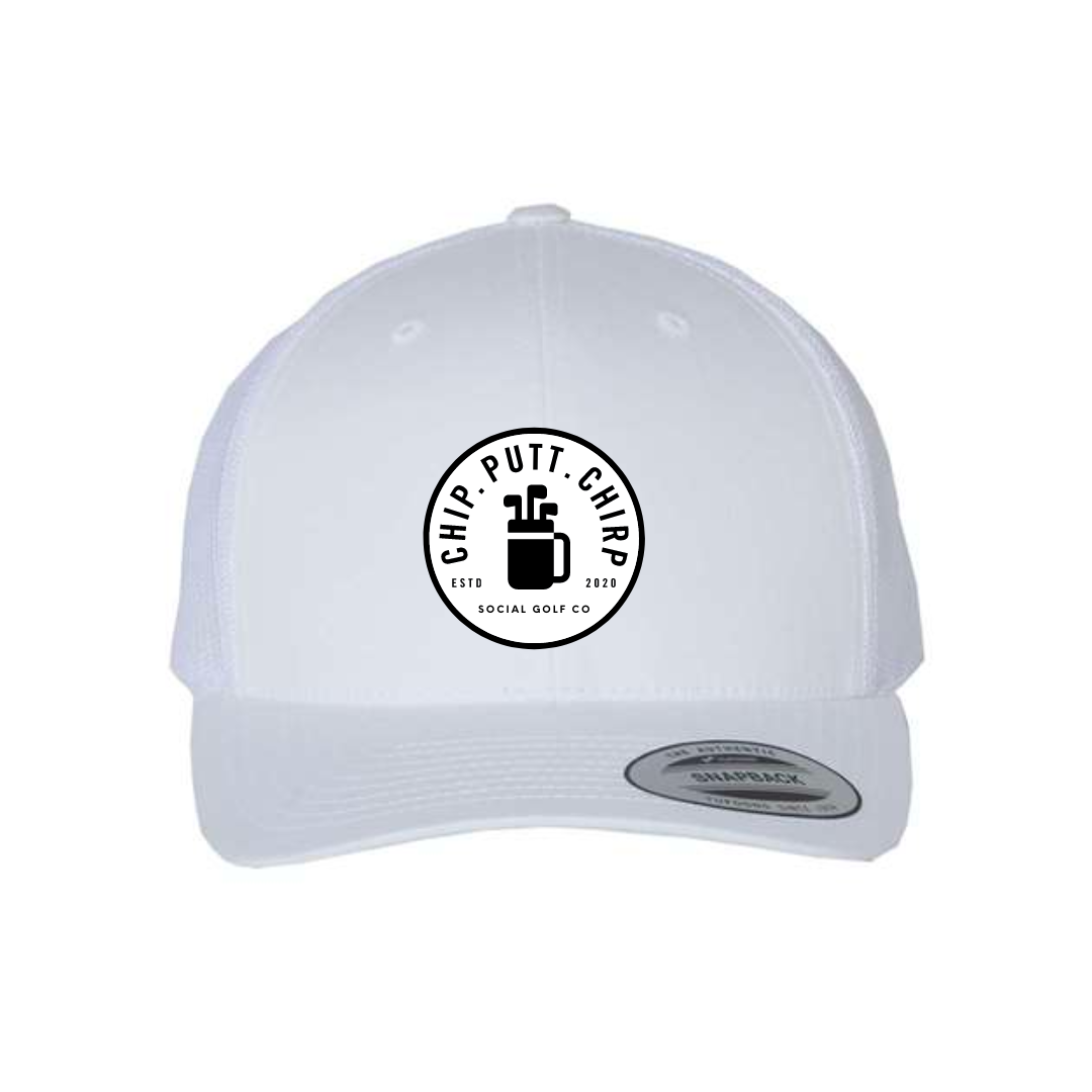 Golfing Trucker Hat with Golf Patch - PNW Apparel