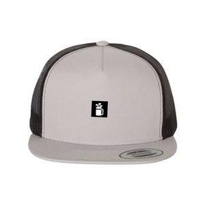 Flat Bill Five Panel Trucker Hat - Clubs and Mugs