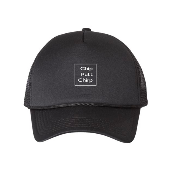 Mesh Back Foam Trucker Hat - Chip Putt Chirp