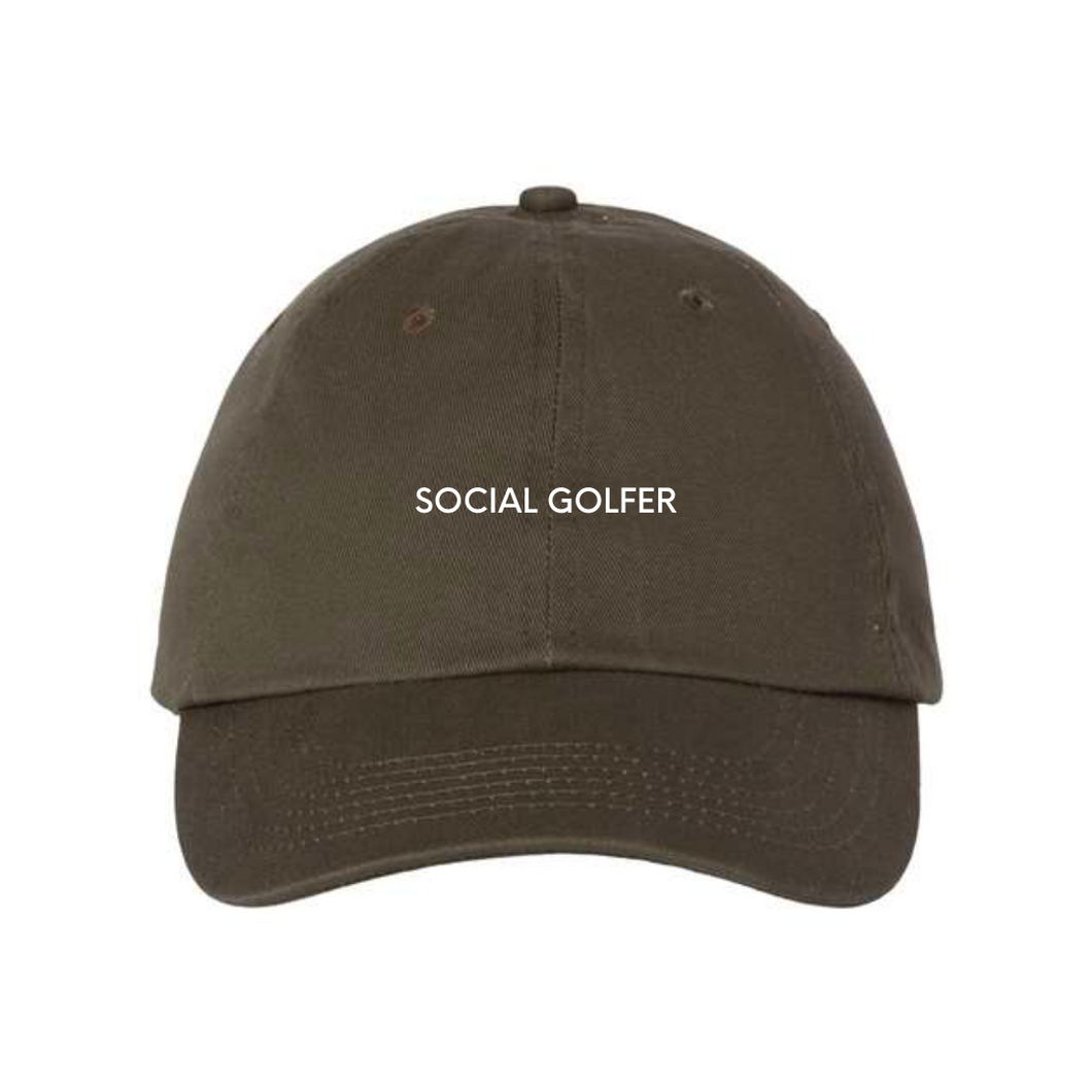 Social Golfer - Bio Washed Hat